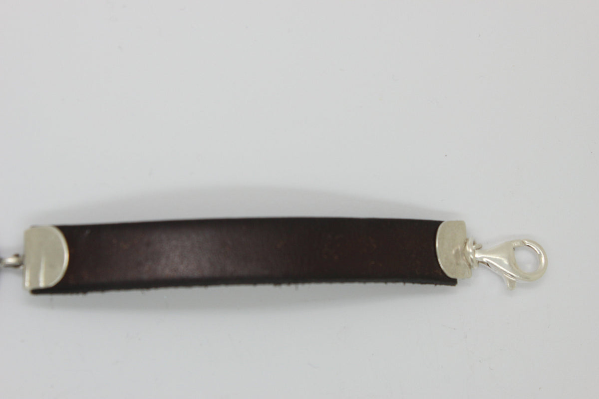 Beautiful Bracelet made Of Sterling Silver and set with amazing 2000 Year old Roman Glass image 4