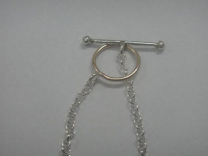 Ladies Ancient Roman Glass Necklace, 925 Sterling Silver Necklace,  Gold Filled, Unique Jewelry image 2