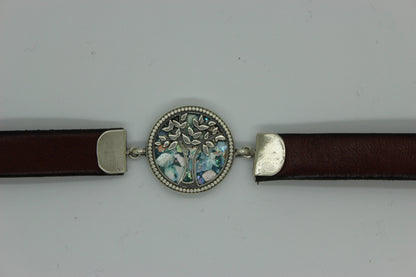 Beautiful Bracelet made Of Sterling Silver and set with amazing 2000 Year old Roman Glass image 2