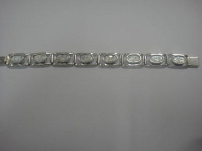 Wonderful Ladies Bracelet, 925 Sterling Silver Bracelet, Ancient Roman Glass Bracelet, Roman Glass Jewelry image 1
